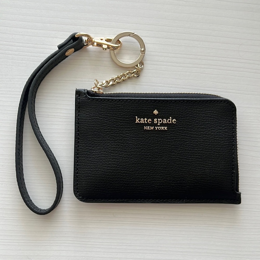 Kate Spade Keychain Wallet - Black